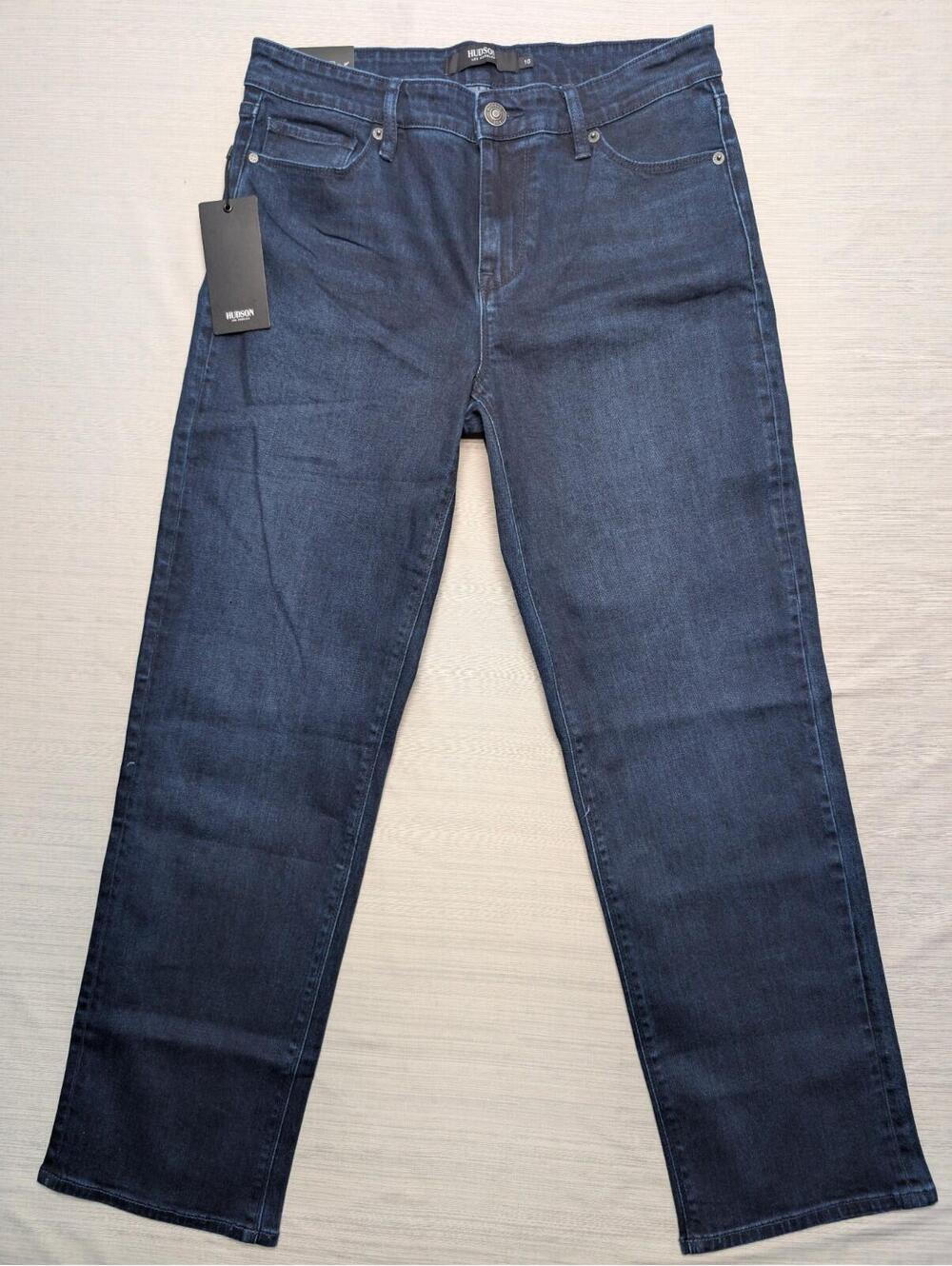 NWT Hudson Los Angeles Obscurity Blue Denim Stretchy Jeans Size 10/30